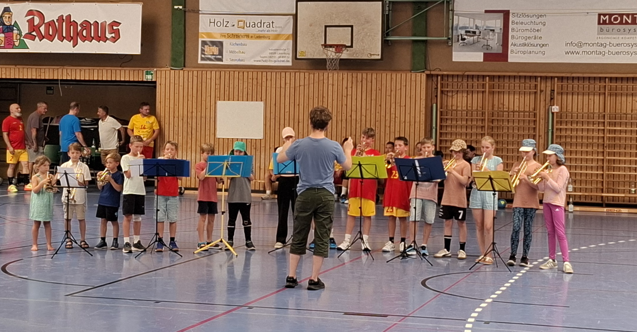 20250629 Jungblaeser bei Gemeindejubilaum